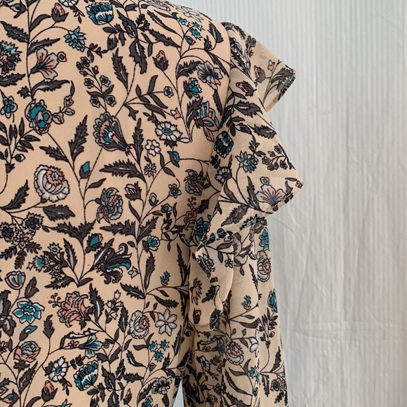 BARDOT Blush Floral Playsuit Size 10 - Picture 10 of 12